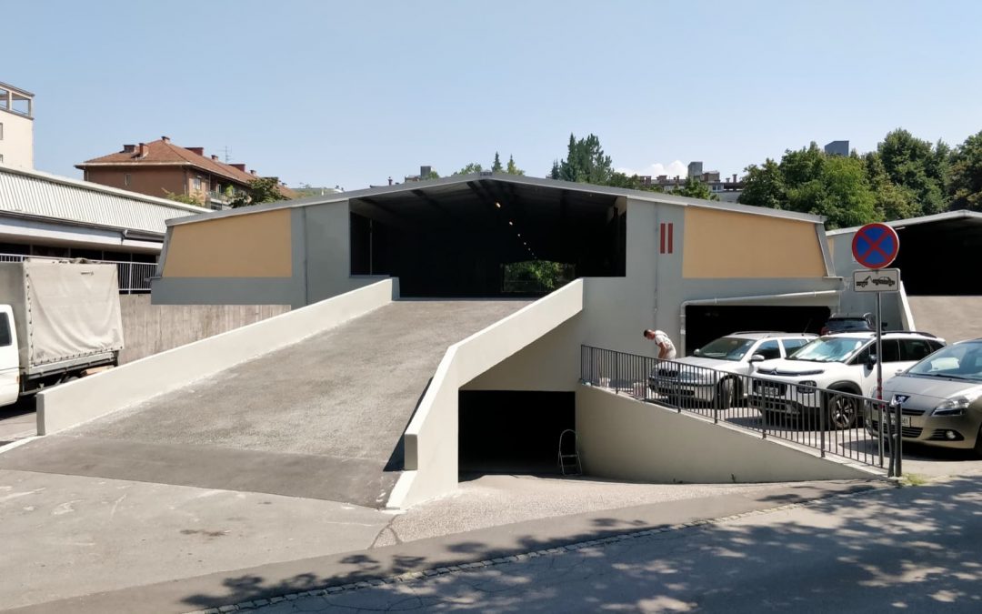 garaže Triplex Lj, 2018